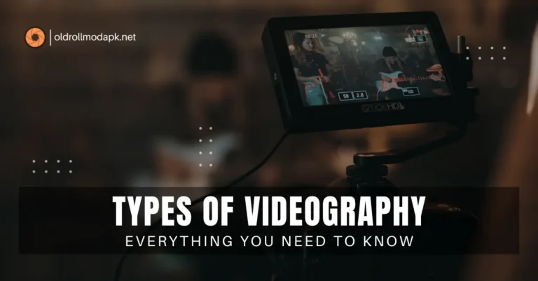 What are the types of videography?